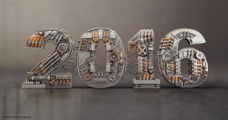 mlito | 機械風(fēng)格3D字體設(shè)計