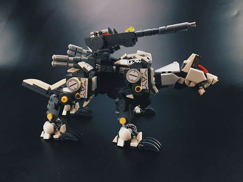 鳥(niǎo)叔原創(chuàng)作品 索斯機(jī)械獸系列之機(jī)動(dòng)奔狼